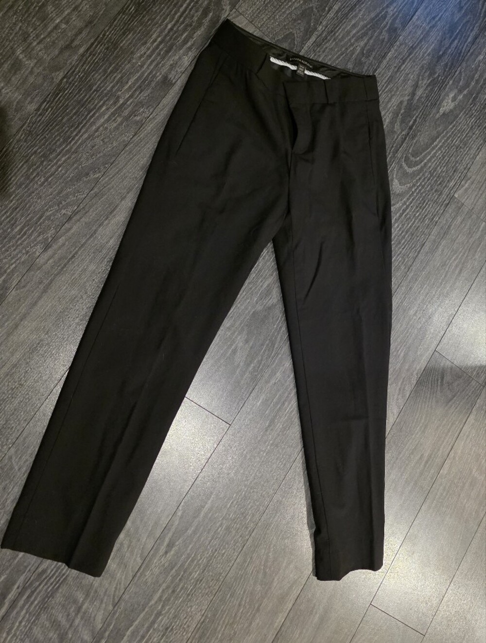 Banana Republic Black Wool Ankle Dress Pants
